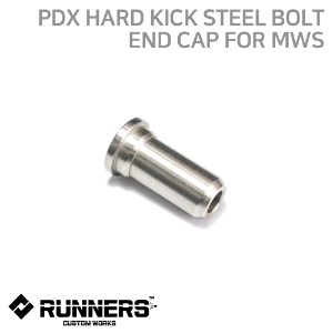 [RNS] PDX Hard Kick Steel Bolt End Cap for MWS