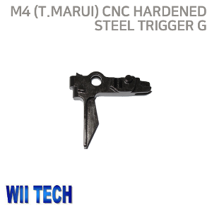 [WII TECH] M4 (T.Marui) CNC Hardened Steel Trigger G