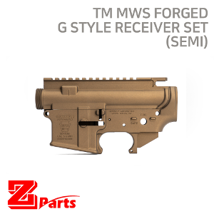 [ZPARTS] Forged G Style Receiver Set (Blank/Semi)