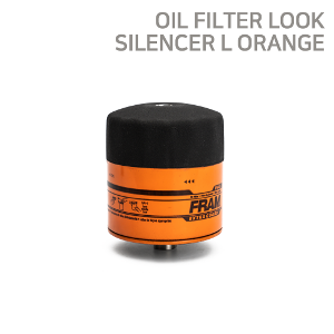 [LWD] Oil filter look silencer L Orange