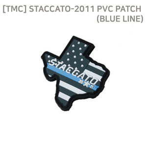 [TMC] STACCATO-2011 PVC PATCH (BLUE LINE)